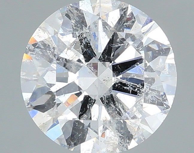 1.5 ct round natural diamond studio photography