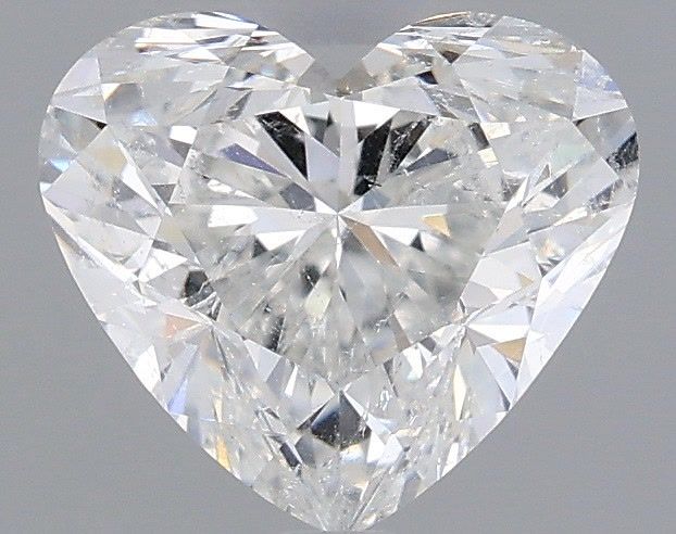 1.52 ct heart natural diamond studio photography